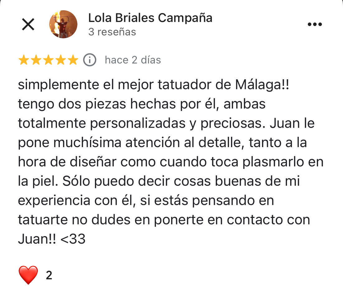 Reseña de cliente. Valora el detalle y la línea fina.